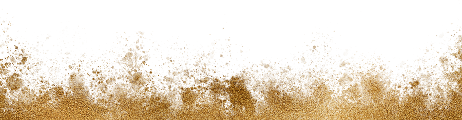 Gold Watercolor Border